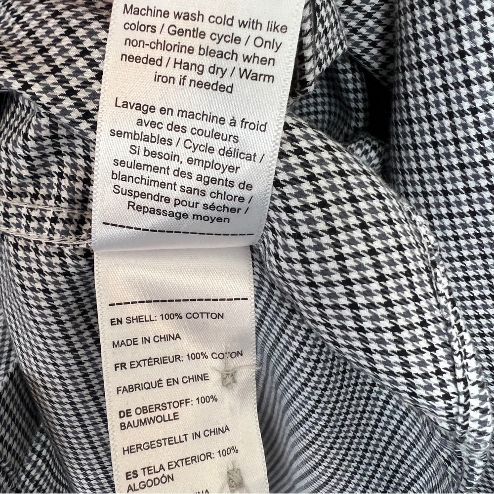 Untuckit Ansellmo Houndstooth Button Up Shirt - image 6